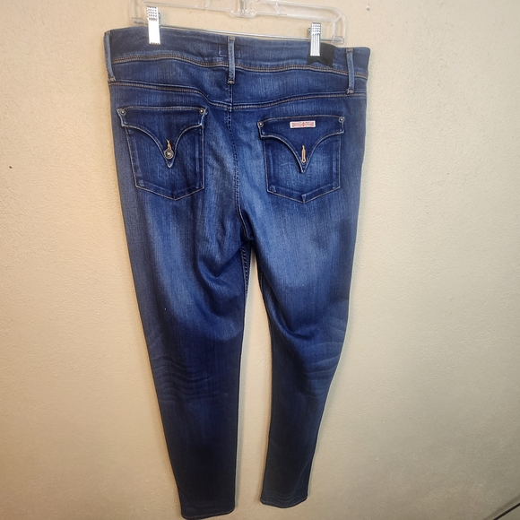 Hudson Jeans Elysian Denim Midrise Skinny Stretch Jeans 34 Waist (6457) - Picture 4 of 9